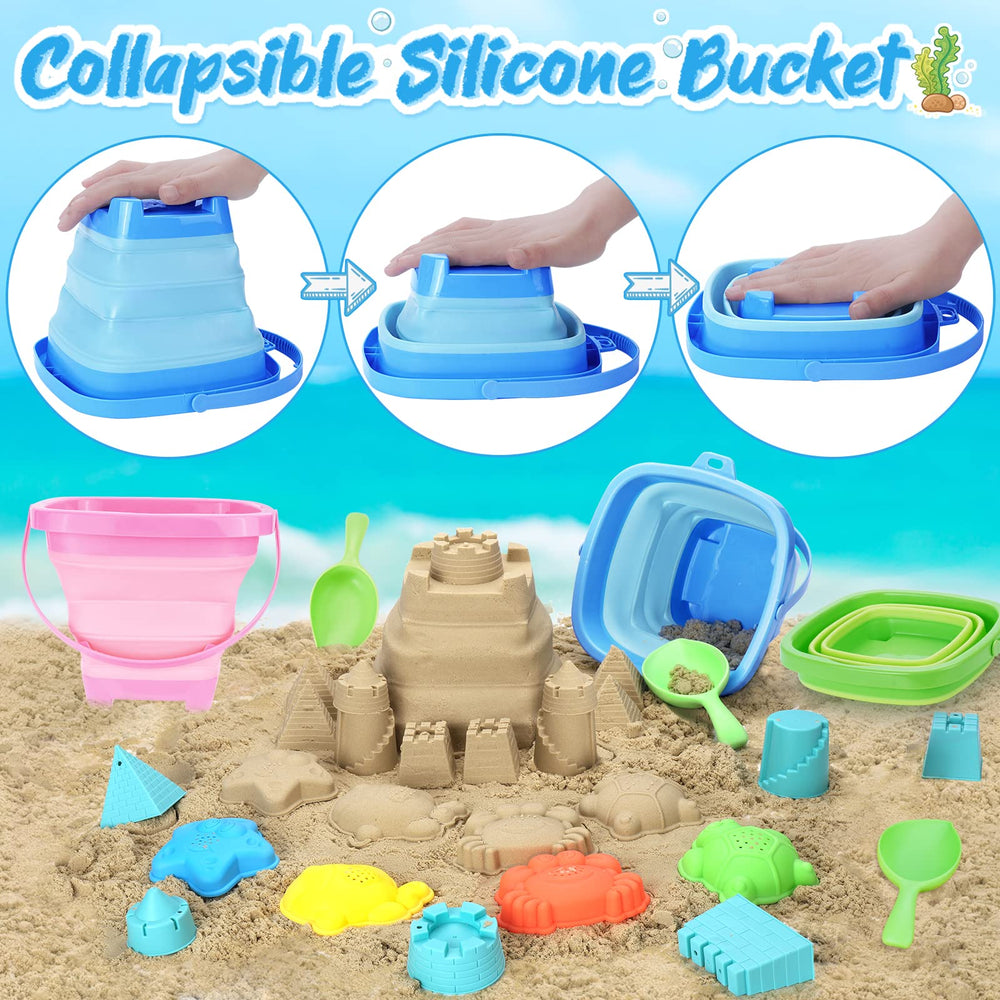 RACPNEL foldable beach shovels trio ideal for quick setup on the go