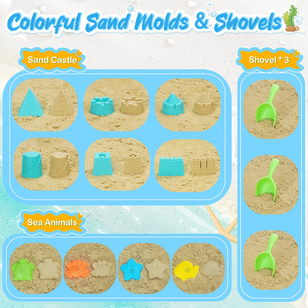 RACPNEL sand castle molds set inspires creative shore builds