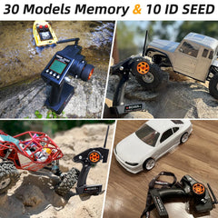 Radiolink RC4GS V3 built-in gyro module stabilizing drifting cars