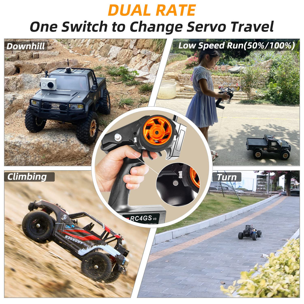 Radiolink RC4GS V3 fail-safe and low power indicators for safer operation