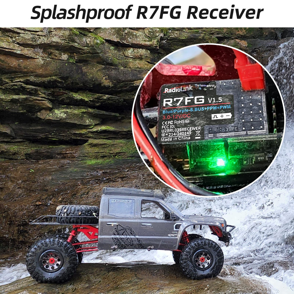 Radiolink RC6GS V3 dual PROM mix control enables versatile driving setups