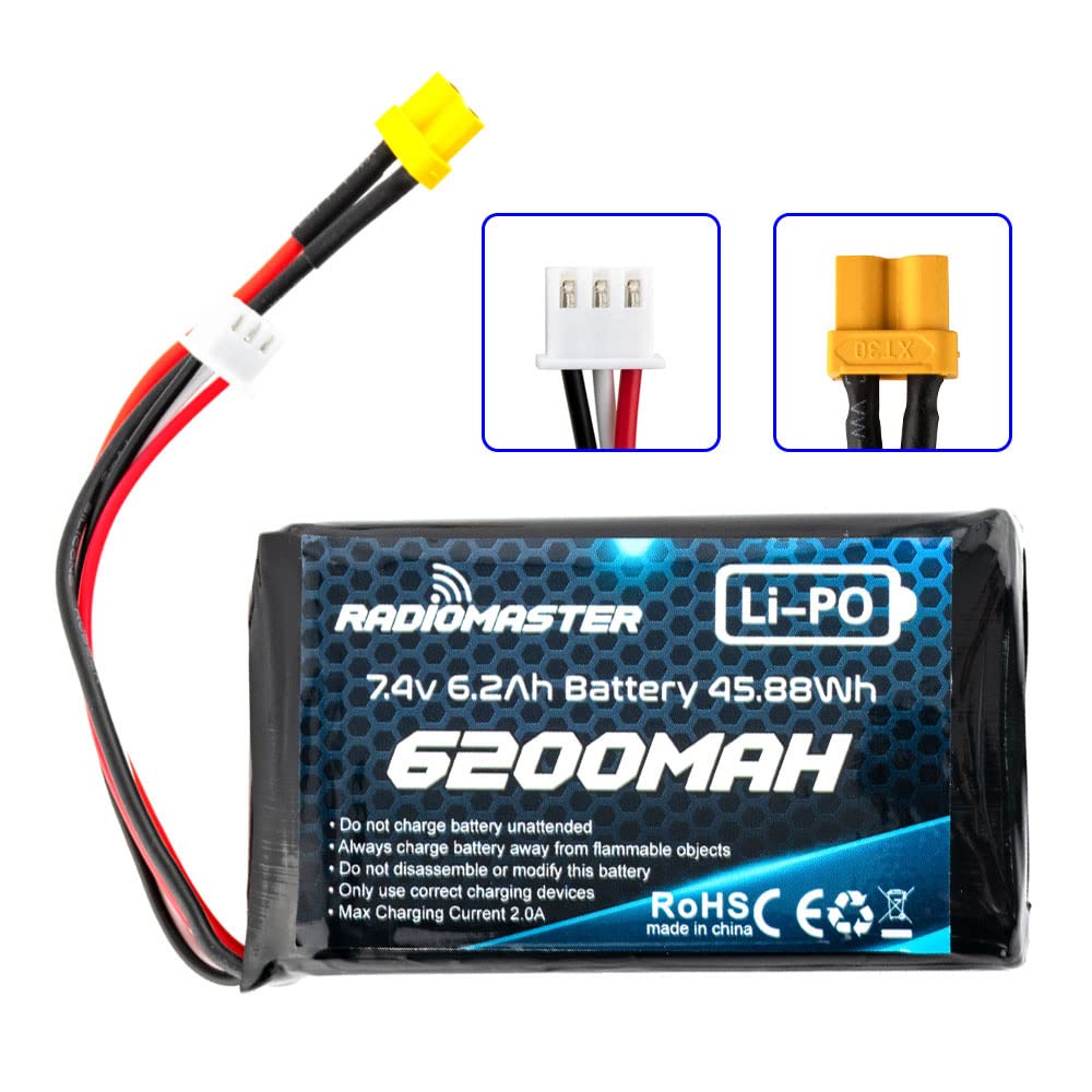 Radiomaster SoloGood 6200mAh in-boxer remote demonstrates reliable power for sessions