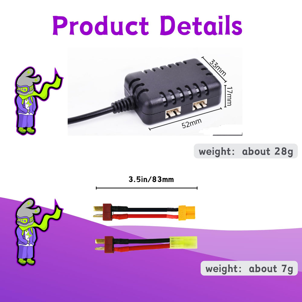 Raebatuol 3400mAh kit with adapters offers quick compatibility checks for models.