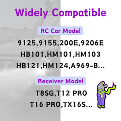 Raebatuol T-plug with Dean-style XT30 and MINI Tamiya adapters for versatile connections.