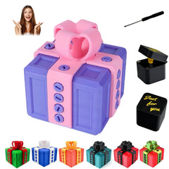 RAESOUL Annoying Present gift box with screws, ideal for playful unboxing.