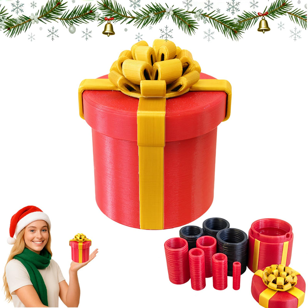 RAESOUL nested screw gift box showing layered challenge for fun unwrapping