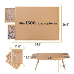 Ragozonery Yacona puzzle table portable use on sofa, floor, or bed