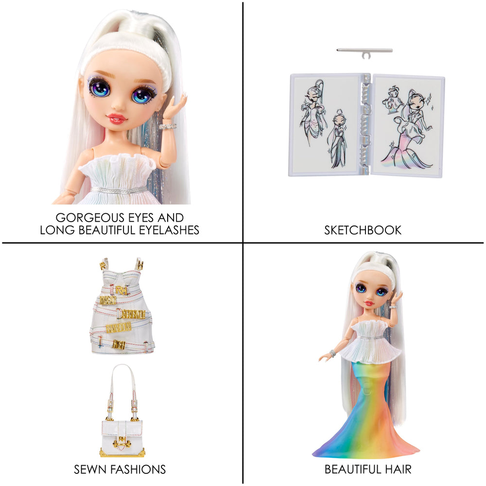 Doll stand included to help Amaya Raine pose and stand gracefully.
