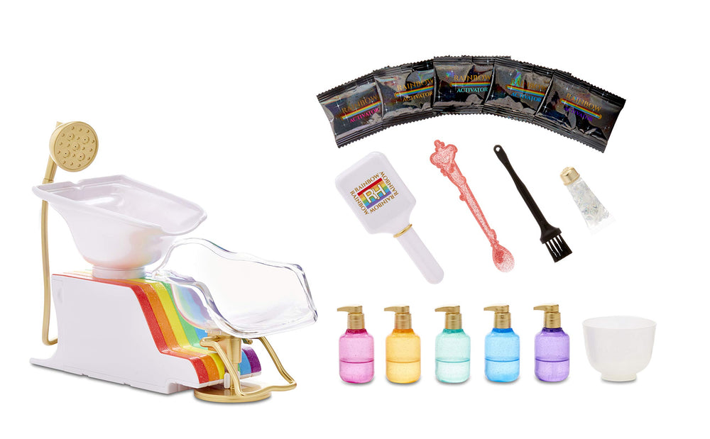 Rainbow High color foams create vibrant rainbow looks for kids and dolls.