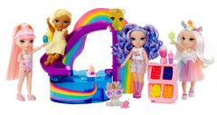 Rainbow High Littles included items showcase complete pool day scene and accessories.