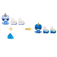 Rainbow High Skyler with magical color-changing yeti pet sparks creative play