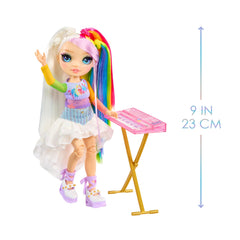 Rainbow High Sunny yellow lead guitar doll fuels creative jam sessions