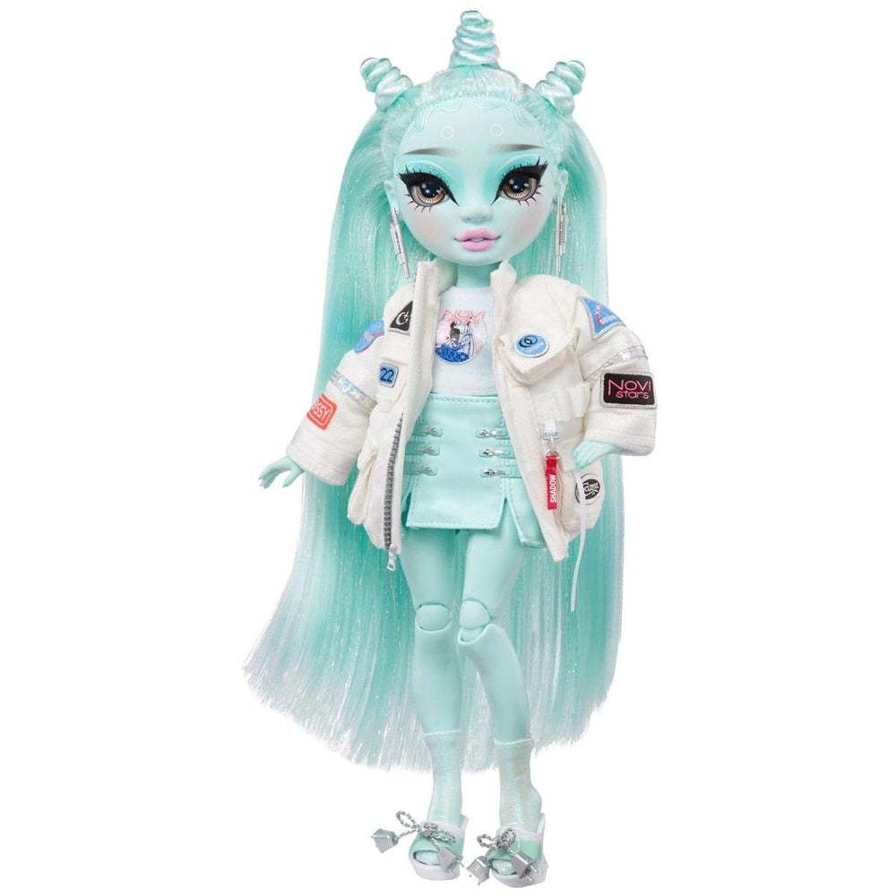 Rainbow High Zooey Electra light green doll ready for imaginative play and collecting