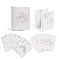 Rainbow The Card Game tournament style play invites fast rounds.