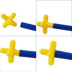 Rainbow Toyfrog indoor outdoor play set enables versatile building anywhere.