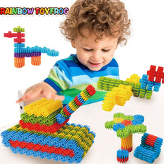 RAINBOW TOYFROG kids assemble gears together to encourage collaboration and creativity