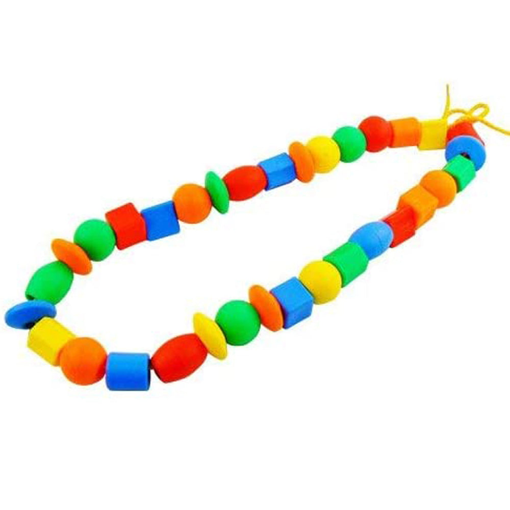 Rainbow Toyfrog storage bag keeps beads ready for travel.
