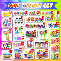 RALLYPANDA classroom prize box featuring assorted toys ready for reward moments