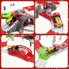 Randhar Christmas Track Toy Set Santa train for festive storytelling