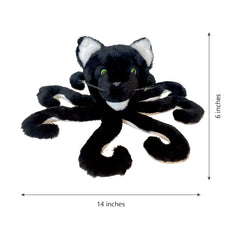 Randimals Octopuss-Pussycat plush close-up fabric reveals premium materials and careful stitching.