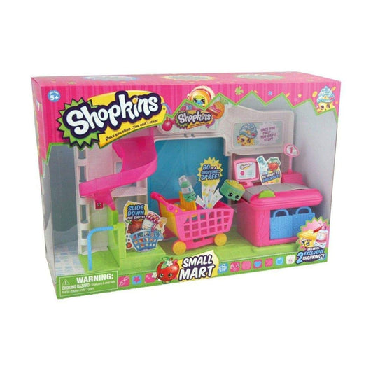 RANGS JAPAN Shopkins Small Mart Playset cover ready for imaginative market adventures