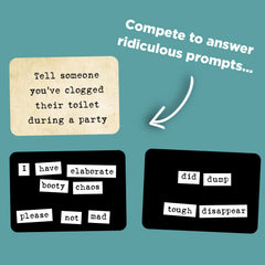 Ransom Notes metal submission cards arranged for fast judging.