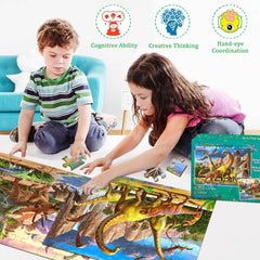 RANSUNN puzzle finished size helps for quick storage and display.