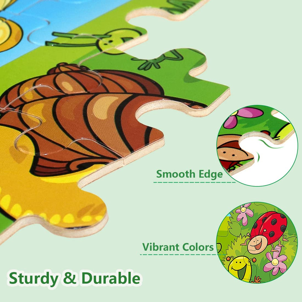 RANSUNN transportation puzzle aids sequencing and imaginative play.