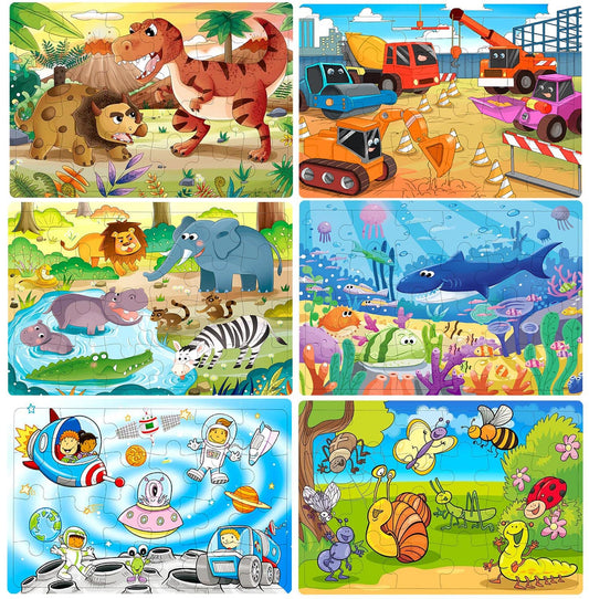 RANSUNN under-the-sea puzzle; colorful marine scene supports recognition and fine motor skills.