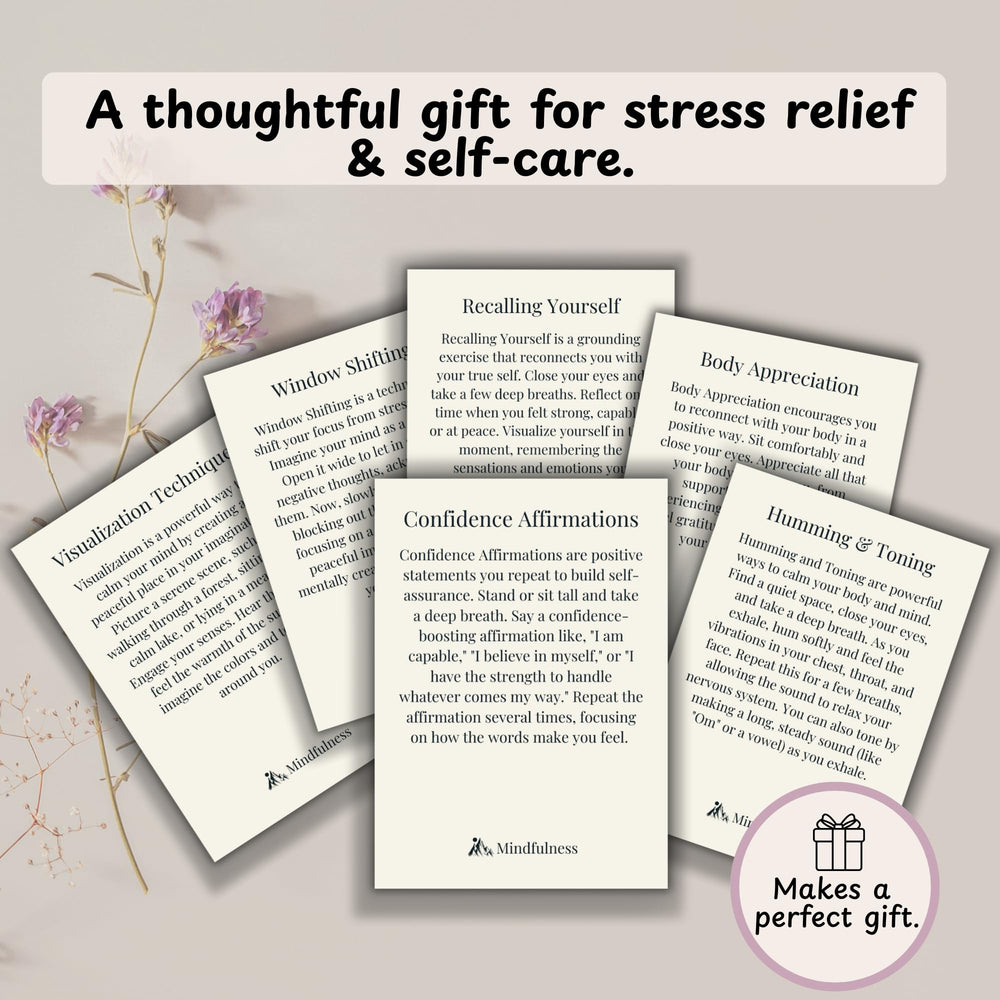 Raptor Studio Somatic Therapy Cards portable box ready for daily balance practice