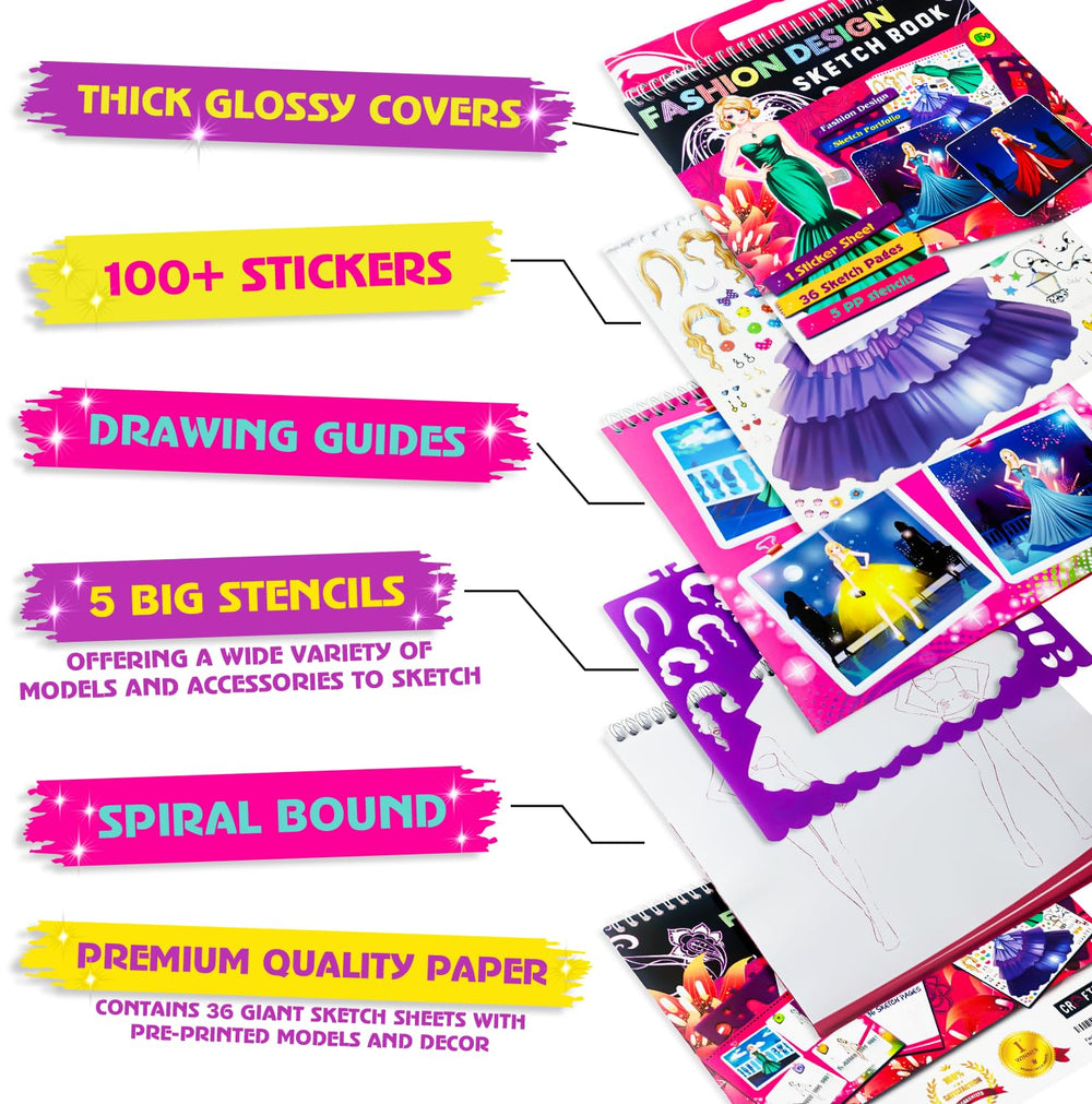 RAREWORT 100 stickers fashion kit for versatile outfit customization
