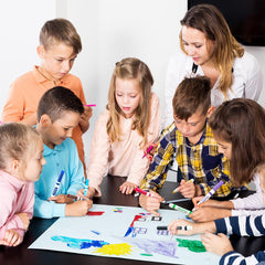 Rarlan kid-friendly markers suitable for ages 3 and up and creative play