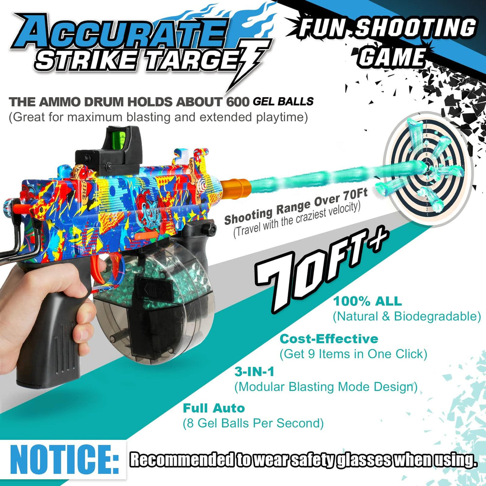 Rasout 3-in-1 modes demonstrated: pistol, SMG, sniper
