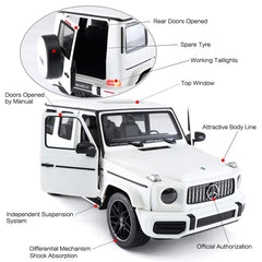 RASTAR G63 RC, right door open showing accessible cabin for kids.