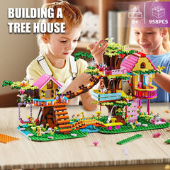 RAVAYO building blocks offer endless construction possibilities for family play.