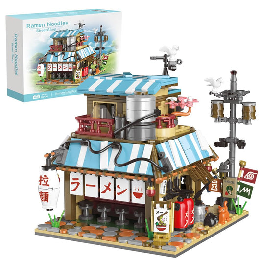 RAVAYO ramen shop cover image highlights vibrant bricks for desk decor and gift appeal.