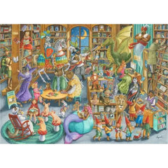 Ravensburger 1000-piece puzzle on table, relaxing collaborative puzzling
