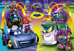 Ravensburger Batwheels interlocking pieces — clean cut fit for a smooth puzzle experience.
