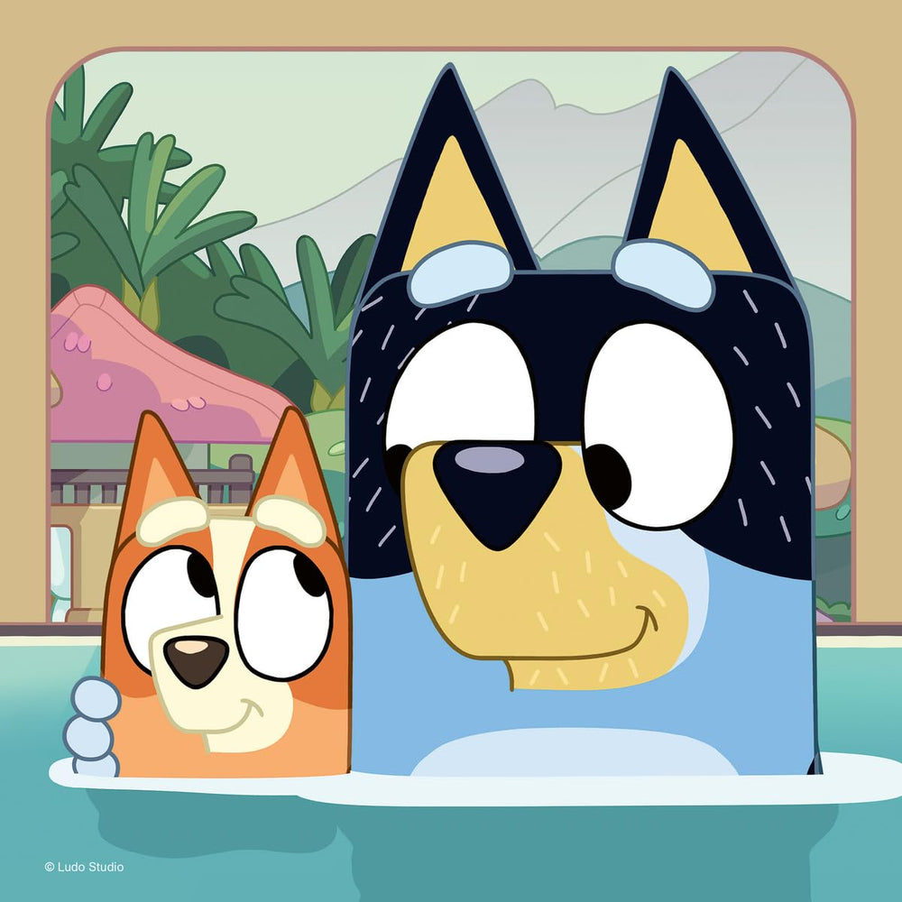 FSC-certified materials for eco-friendly play with Ravensburger Bluey puzzles