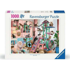 Ravensburger Cat Tree Heaven puzzle box front showing premium packaging and brand quality