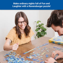Ravensburger softclick interlocking pieces ensure snug fits during assembly.