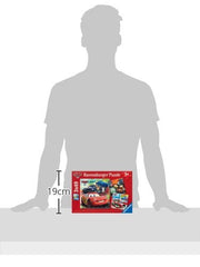 Ravensburger Disney Cars puzzle: Dusty Rusteze pit stop scene fuels excitement and practice.