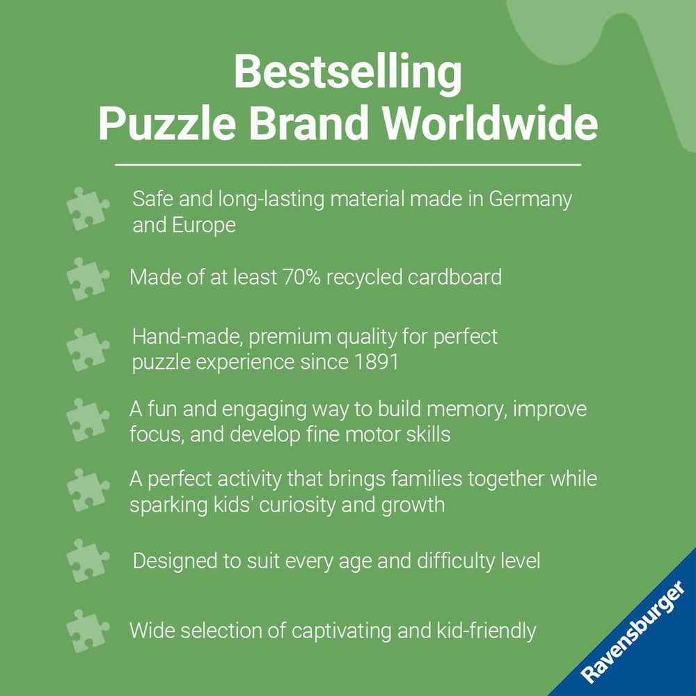 Ravensburger Disney Inside Out 2 bright artwork encourages screen-free creativity.