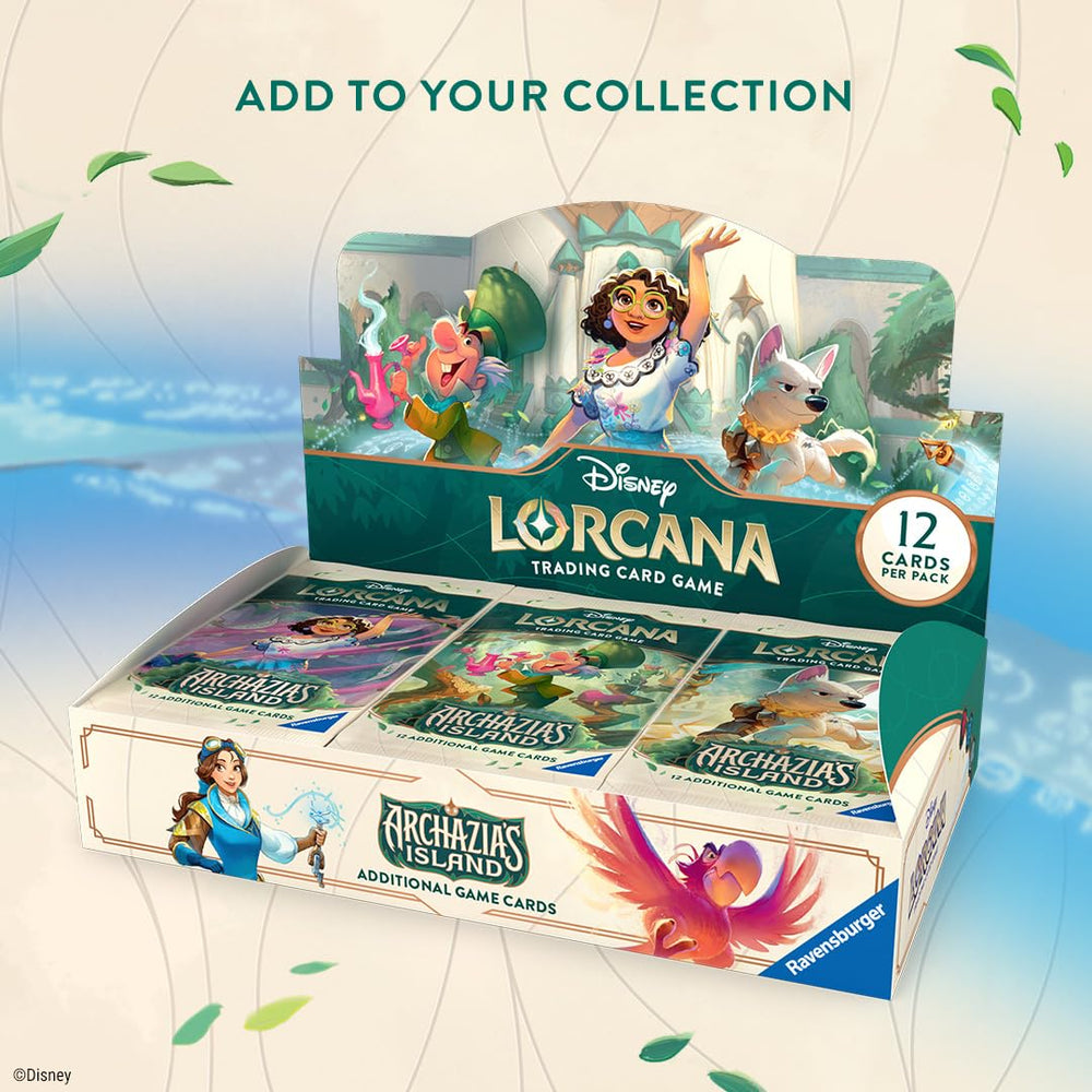 Ravensburger Disney Lorcana Archazia's Island original art close-up