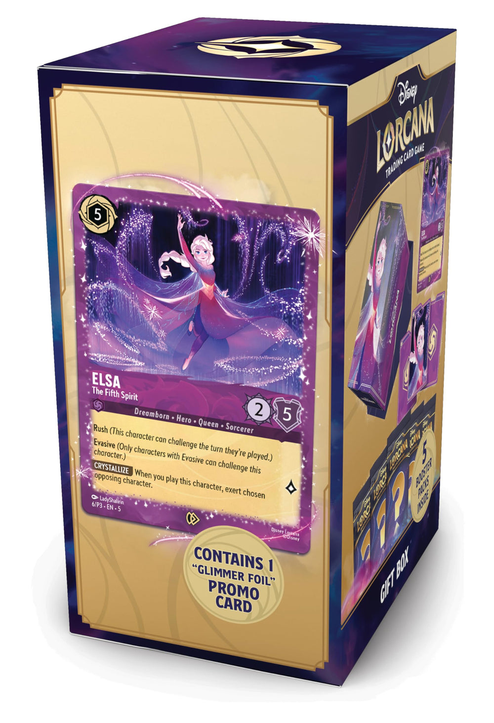 Ravensburger Disney Lorcana boosters five packs for varied surprises