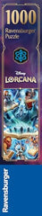 Ravensburger Disney Lorcana sapphire scene with characters for nostalgic puzzle enjoyment