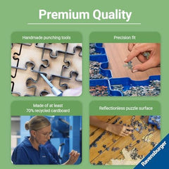 Ravensburger Lorcana Glimmers Ruby gift-ready box for a premium puzzle experience.