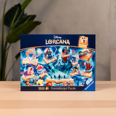 Ravensburger Disney Lorcana sapphire 1000-piece puzzle made in Europe