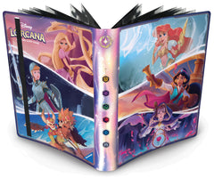 Ravensburger Disney Lorcana princess card portfolio holds 252 cards for organized play.