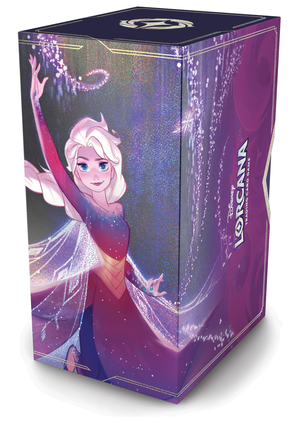 Ravensburger Disney Lorcana storage box front illustration for safe collection